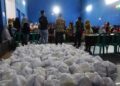 Operasi Pasar Murah di Kalapagunung  Paket Sembako Rp100 Ribu Dijual Harga Setengahnya