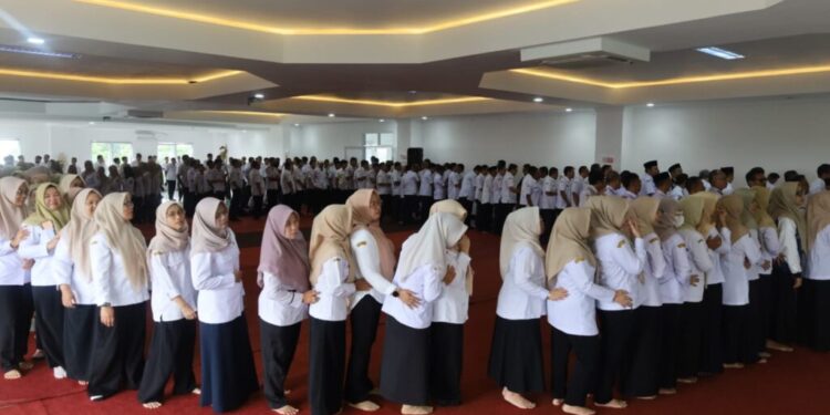 Pemda Kuningan Gelar Halal Bihalal  di Ball Room Arya Kamuning