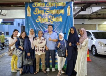 Jalin Silaturahmi HP2B Santuni Anak Yatim dan Bukber