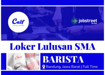 Info Loker Barista, Calf Coffee Bandung Gelar Lowongan Buat Lulusan SMA SMK