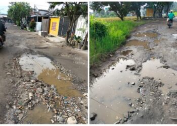 Duuhh, Parahnya Jalan Perum Parahyangan Kencana, Cangkuang