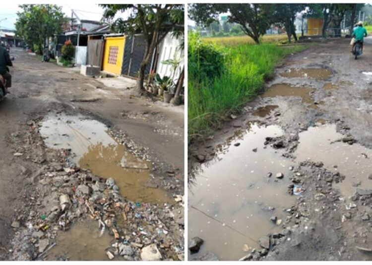 Duuhh, Parahnya Jalan Perum Parahyangan Kencana, Cangkuang