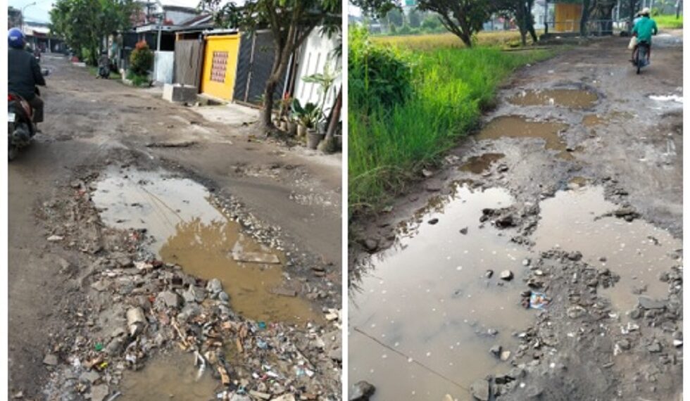 Duuhh, Parahnya Jalan Perum Parahyangan Kencana, Cangkuang