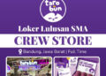 Lulusan SMA SMK Mendekat! Taro Bun Bakery Purwakarta Buka Loker Terbaru