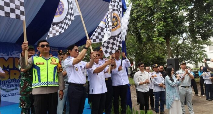 Arus “Balik Mudik Gratis ” Puluhan Ribu Pemudik Secara Nasional  Diangkut Ratusan Bus
