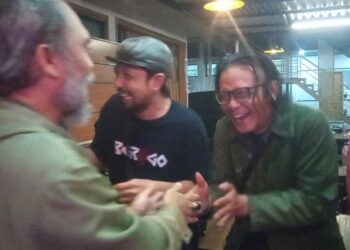 Peralatan Lighting Tersambar Petir, Puluhan Komunitas Musisi Lokal Tetap Ramaikan Halal Bihalal