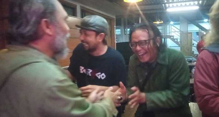 Peralatan Lighting Tersambar Petir, Puluhan Komunitas Musisi Lokal Tetap Ramaikan Halal Bihalal