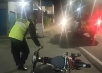 Balapan Liar di Wanaraja Dibubarkan, Satu Motor Disita