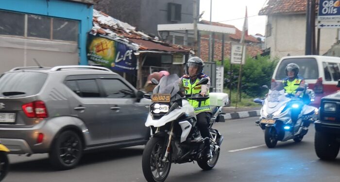 Polisi Lakukan Rekayasa Lalu Lintas One Way dari Bandung Menuju Tasikmalaya