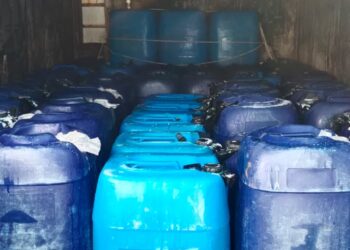 Pengiriman 1.500 Liter Tuak Asal Cidaun Cianjur Tercium Polisi di Soreang