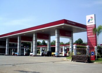 SPBU Pertamina.