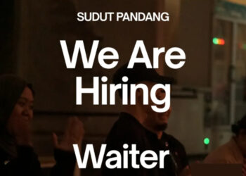 Sudut Pandang Bandung Buka Loker Posisi Waiter, Minat?