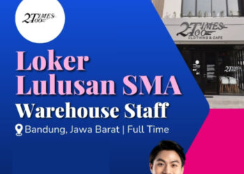 TERBARU! 2Timestoo Adakan Loker Staff Gudang, Ini Syaratnya