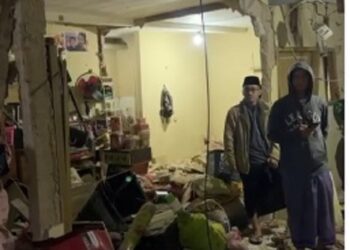 Tabung Gas 3 Kg  Meledak, 12 Kamar Kontrakan di Cileunyi Wetan Rusak Berat