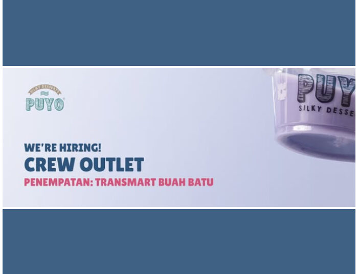 Tanpa Pengalaman, Puyo Dessert Bandung Adakan Loker Terbaru