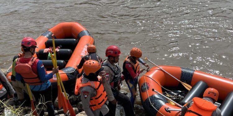 Hanyut di Sungai Cikandang, Jasad Bagja Akhirnya Ditemukan