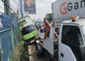 Truk Boks Nyelonong di Jalan Raya Nagreg Sambar Dua Pejalan Kaki