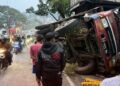 Duuhhhh…Pemudik Tewas Terseret Truk Pengangkut Sapi di Turunan Cikaledong Nagreg