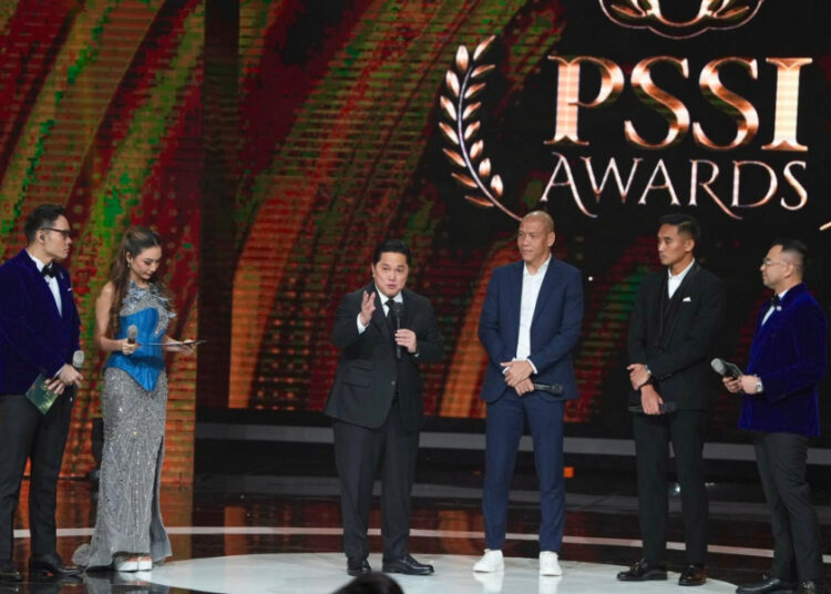 PSSI Awards 2026, Erick Thohir: Untuk Semua Pahlawan Sepak Bola Indonesia