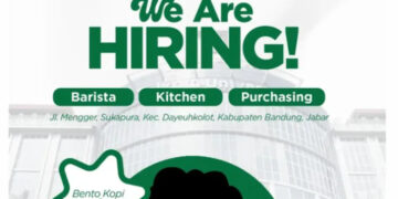 3 Posisi, Bento Kopi Telkom Bandung Buka Loker Buat Lulusan SMA SMK