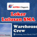 BUAT LULUSAN SMA! Astra Otoparts Bandung Buka Loker Staff Gudang