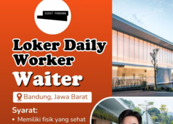 Buruan Daftar! Sudut Pandang Bandung Buka Loker Waiter, Minat?