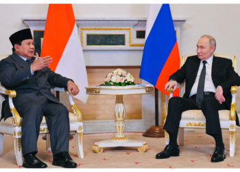 Pertemuan Prabowo–Putin Berpeluang Redakan Konflik Timur Tengah