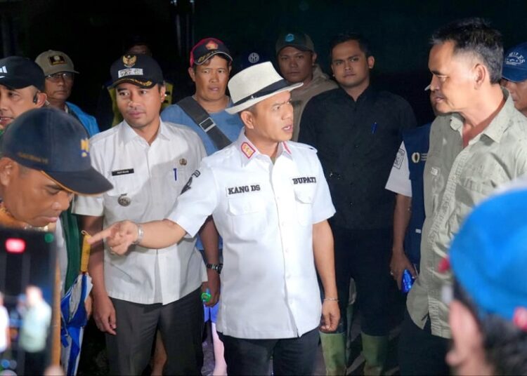 Bupati Bandung Pastikan Penanganan Banjir Berjalan Optimal, BNPB Segera Tinjau Titik Rawan