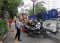 Dishub Gencar Operasi., Parkir di Trotoar Kena Denda Rp 525 ribu