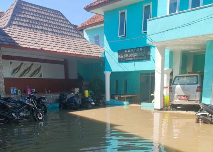 Innalillahi, Desa Sukamanah Rancaekek Kini “Tenggelam” Diterjang Banjir