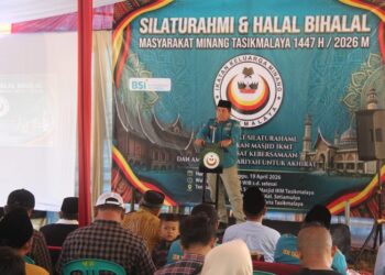 IKM Tasikmalaya Tancap Monumen Mesjid Rp17 Milyar, Halal Bihalal Jadi Sumbu Pemersatu