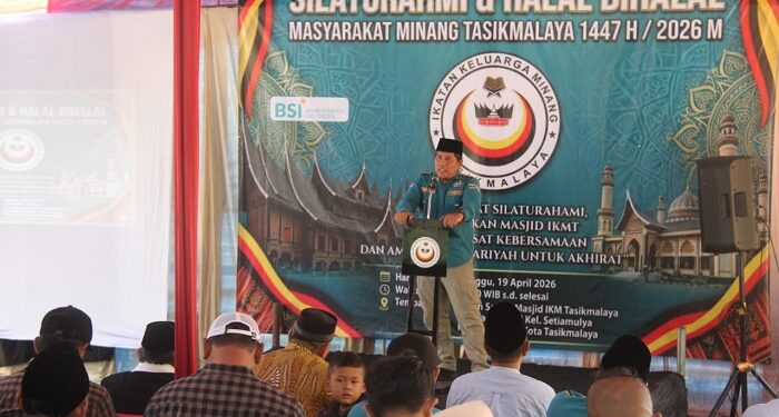 IKM Tasikmalaya Tancap Monumen Mesjid Rp17 Milyar, Halal Bihalal Jadi Sumbu Pemersatu