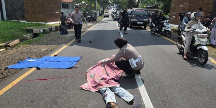 Kecelakan Tragis di Sindangagung, MF Tewas Terlindas Truk Colt Diesel