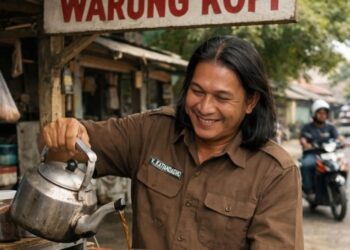 Kisah Polisi yang Pilih Jadi Penjual Kopi, Ternyata Karena Ini….