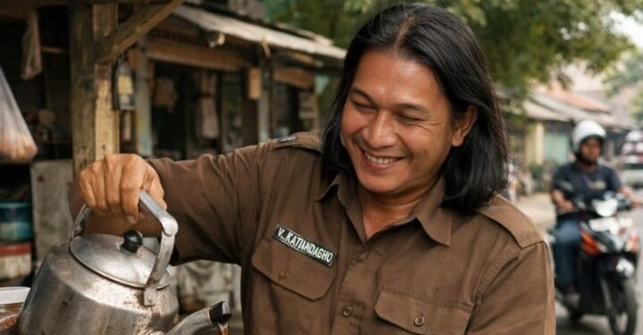 Kisah Polisi yang Pilih Jadi Penjual Kopi, Ternyata Karena Ini….