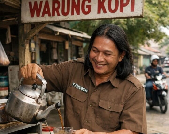 Kisah Polisi yang Pilih Jadi Penjual Kopi, Ternyata Karena Ini….