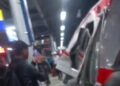 Breaking news, Kecelakaan Kereta, KRL Ringsek Ditubruk Argo Bromo