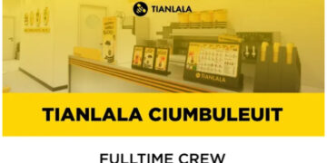 TERBARU! Tianlala Ciumbuleuit Bandung Buka Loker Buat Lulusan SMA SMK