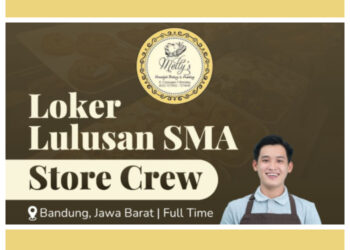 Untuk Lulusan SMA SMK! Mellys Bakery Bandung Buka Loker Store Crew