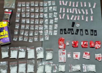 Kurir Narkotika  Diamankan Polisi, Berikut Barang Bukti Hampir 200 gram Gram Sabu