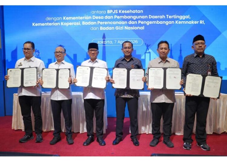 Kemenkop Teken MoU Bersama BPJS Kesehatan untuk Akselerasi Layanan Kesehatan di Desa