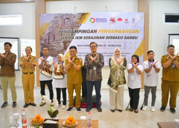 Pacu Industri Hijau, Kemenperin Optimalkan Sentra IKM Kerajinan Bambu