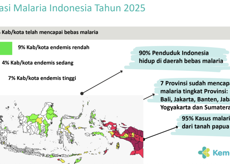 80 Persen Daerah Bebas Malaria, Indonesia Kejar Eliminasi Malaria pada 2030