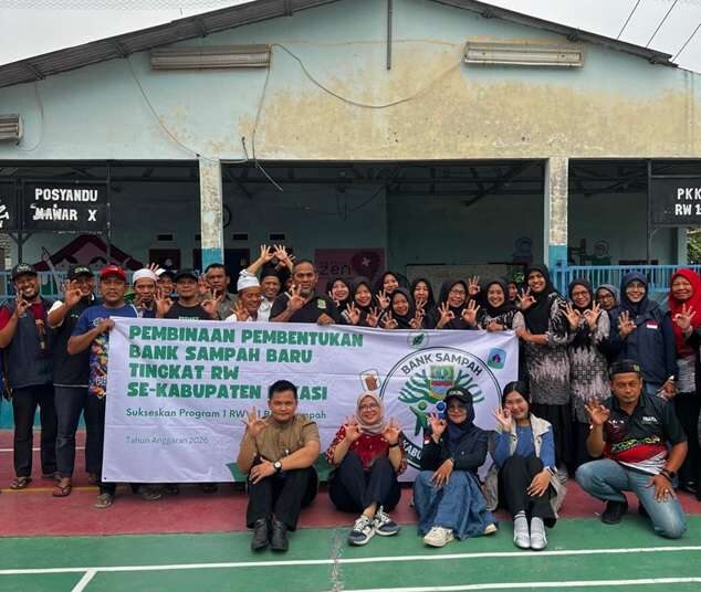 Satu RW Satu Bank Sampah, Pemkab Bekasi Targetkan Pembentukan 200 Bank Sampah di 2026 1 Satu RW Satu Bank Sampah, Pemkab Bekasi Targetkan Pembentukan 200 Bank Sampah di 2026