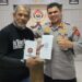 Polda Jabar Apresiasi Wartawan Abah Taufik Ikuti Gowes Jarak Jauh IVCA Rally