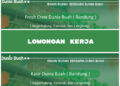 Ada 2 Posisi! Dunia Buah Bandung Buka Loker Crew dan Kasir, Tertarik?