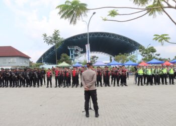 Antisipasi Bentrokan, 571 Personel Gabungan Amankan Nobar Persib vs Persijap di SOR Adiwijaya