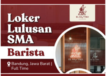 Buat Lulusan SMA SMK! El Rastro Churreria Buka Loker Barista, Tertarik? 2 Buat Lulusan SMA SMK! El Rastro Churreria Buka Loker Barista, Tertarik?