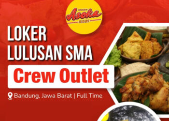 Buat Lulusan SMA! Warung Asoka Sari Bandung Buka Loker Crew Outlet