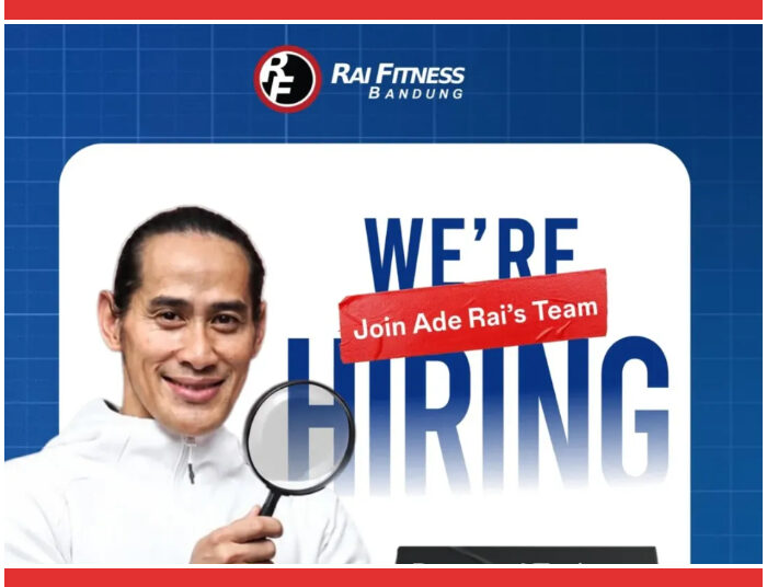 Buruan Daftar! Rai Fitness Bandung Buka Loker Customer Service